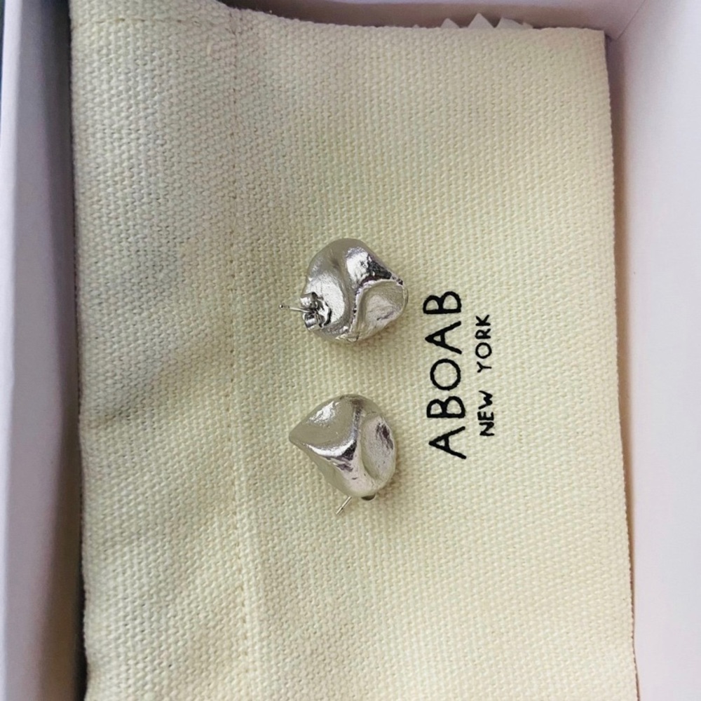 ABOAB New York Silver Earrings Bondi Studs